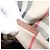 Burberry Bolso de mano de cuero marrón dorado Auth ep11577 - vista 12