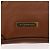 Burberry Bolso de mano de cuero marrón dorado Auth ep11577 - vista 17