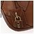 Burberry Bolso de mano de cuero marrón dorado Auth ep11577 - vista 18