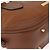 Burberry Bolso de mano de cuero marrón dorado Auth ep11577 - vista 9
