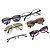 Occhiali GIVENCHY POLICE Dunhill ANNA SUI in plastica 6 Set Nero Argento Auth 148982