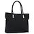 Borsa a mano GUCCI in nylon nero argento 002 2123 0457 Auth 148385
