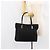 Borsa a mano GUCCI in nylon nero argento 002 2123 0457 Auth 148385 - vista 23