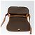 Céline Borsa a Spalla in Tela Macadam CELINE PVC Marrone Oro Auth bs30306 D'oro - vista 18