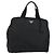 Borsa Tote Prada in Nylon Nero Argento Auth bs29772