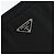Borsa Tote Prada in Nylon Nero Argento Auth bs29772 - vista 18