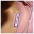Borsa a spalla in pelle Jimmy Choo Star Studs rosa argento Auth BA6611 - vista 17