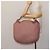 Borsa a spalla in pelle Jimmy Choo Star Studs rosa argento Auth BA6611 - vista 21
