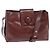 Cartier Borsa a spalla Must Line in pelle Bordeaux e oro Auth bs30238 D'oro Bordò