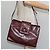 Cartier Borsa a spalla Must Line in pelle Bordeaux e oro Auth bs30238 D'oro Bordò - vista 20