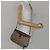 Borsa Gucci GG Supreme Web Sherry Line in PVC Beige Oro 904 02 020 Auth BA7124 D'oro - vista 22