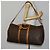 LOUIS VUITTON Monogram Keepall Bandouliere 60 Borsa Boston M41412 LV Auth 146122 Monogramma - vista 24