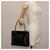 Borsa a mano GIVENCHY in pelle nera e oro Auth 146592 Nero D'oro - vista 21