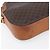 Céline Borsa a Spalla in Tela Macadam CELINE in Pelle PVC Marrone Oro Auth ki6137 D'oro - vista 15
