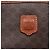 Céline Borsa a Spalla in Tela Macadam CELINE in Pelle PVC Marrone Oro Auth ki6137 D'oro - vista 17