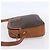 Céline Borsa a Spalla in Tela Macadam CELINE in Pelle PVC Marrone Oro Auth ki6137 D'oro - vista 4