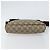 Gucci Borsa a Spalla GG Supreme PVC Beige Oro 223666 Auth 148414 - vista 5