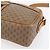 Borsa Sherry Line in PVC Beige Micro GG Supreme Web di GUCCI 001 23 0942 Auth ki6128 D'oro - vista 9