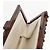 Bolso de hombro de cadena de madera CHANEL de piel de cordero blanco oro CC Auth BA7494 Dorado - vista 17