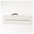 Bolso de hombro de cadena de madera CHANEL de piel de cordero blanco oro CC Auth BA7494 Dorado - vista 5