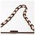 Bolso de hombro de cadena de madera CHANEL de piel de cordero blanco oro CC Auth BA7494 Dorado - vista 8