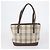 Borsa a Spalla Burberry Nova Check in Tela di Nylon 4 Set Beige Marrone Nero Auth 148484 - vista 15