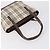 Borsa a Spalla Burberry Nova Check in Tela di Nylon 4 Set Beige Marrone Nero Auth 148484 - vista 16