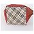 Borsa a Spalla Burberry Nova Check in Tela di Nylon 4 Set Beige Marrone Nero Auth 148484 - vista 6