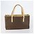 Borsa a Spalla Burberry Nova Check in Tela di Nylon 4 Set Beige Marrone Nero Auth 148484 - vista 9