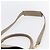 Céline Borsa Trapeze in pelle 2 in 1 beige oro Auth bs30311 D'oro - vista 15