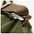 Zaino PRADA in nylon khaki argento autentico 148793 Cachi - vista 18