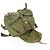 Zaino PRADA in nylon khaki argento autentico 148793 Cachi - vista 29