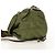 Zaino PRADA in nylon khaki argento autentico 148793 Cachi - vista 4