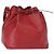 Noe LOUIS VUITTON Borsa a Spalla Petit Noé Epi Rossa M44107 LV Auth 150540 Rosso