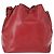 Noe LOUIS VUITTON Borsa a Spalla Petit Noé Epi Rossa M44107 LV Auth 150540 Rosso - vista 2