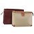 Céline Borsa a tracolla Cartier CELINE in PVC pelle 2 pezzi beige bordeaux Auth BA6920 Bordò