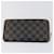 LOUIS VUITTON Damier Ebene Vernis Zippy Wallet 2 Set Pink LV Auth BA6918  - view 11