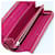 LOUIS VUITTON Damier Ebene Vernis Zippy Wallet 2 Set Pink LV Auth BA6918  - view 8