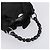 Borsa a mano in nylon Christian Dior Fendi 2 pezzi nera Auth bs30662 Nero - vista 16