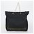 Borsa a mano in nylon Christian Dior Fendi 2 pezzi nera Auth bs30662 Nero - vista 2