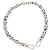 LOUIS VUITTON Cintura a Spalla in Catena Metallo 23,6"" Argento LV Auth 150634M