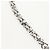 LOUIS VUITTON Cintura a Spalla in Catena Metallo 23,6"" Argento LV Auth 150634M - vista 3