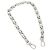 LOUIS VUITTON Cintura a Spalla in Catena Metallo 23,6"" Argento LV Auth 150634M - vista 8
