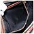 Pequin Borsa a Spalla in Tela Pecan FENDI PVC Nero Marrone oro Auth 151064 D'oro - vista 24