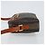 Pequin Borsa a Spalla in Tela Pecan FENDI PVC Nero Marrone oro Auth 151064 D'oro - vista 4