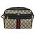 Borsa a Spalla Gucci GG Supreme Sherry Line PVC Blu Navy Oro 68 02 004 Auth 152148 D'oro - vista 13