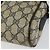 Borsa a Spalla Gucci GG Supreme Sherry Line PVC Blu Navy Oro 68 02 004 Auth 152148 D'oro - vista 15