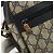 Borsa a Spalla Gucci GG Supreme Sherry Line PVC Blu Navy Oro 68 02 004 Auth 152148 D'oro - vista 18
