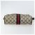 Borsa a Spalla Gucci GG Supreme Sherry Line PVC Blu Navy Oro 68 02 004 Auth 152148 D'oro - vista 5