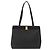 Sac fourre-tout Salvatore Ferragamo en cuir noir et or Auth 151882 Doré - vue 13